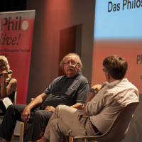 Philo.live! 2024: Individuelle Freiheit – ein Auslaufmodell? Peter Sloterdijk und Christoph Möllers © Marcus Grahn